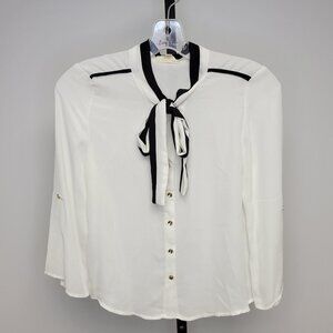 CHOCOLATE USA Tie Neck  Top